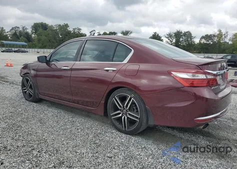 2016 Honda Accord Sport из США, поврежденный, VIN 1HGCR2F53GA110726